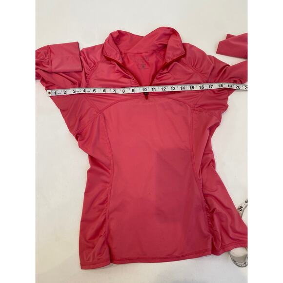 Athleta Pink Intrepid Sun Shield Pullover Long Sleeve Activewear Top Knit Sz XS - Picture 10 of 13
